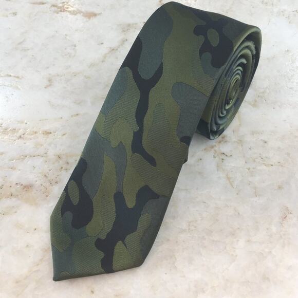 M151 CAMOFLAGE TIE (SLIM) - Picture 10 of 12